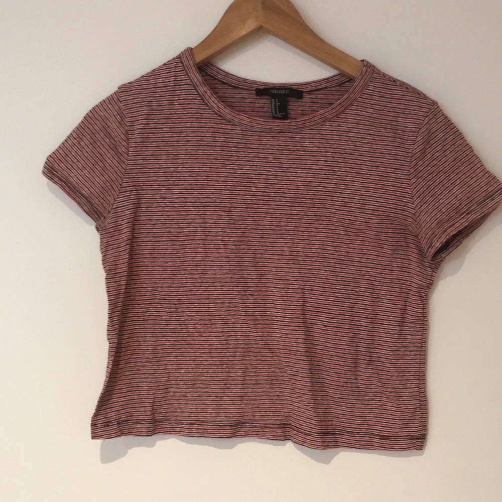 Forever 21 stripped t-Shirt Small
